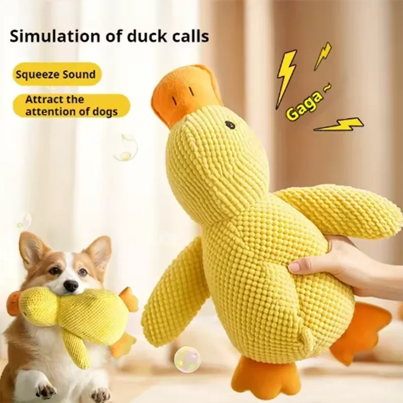 Interactive Duck Dog Toy
