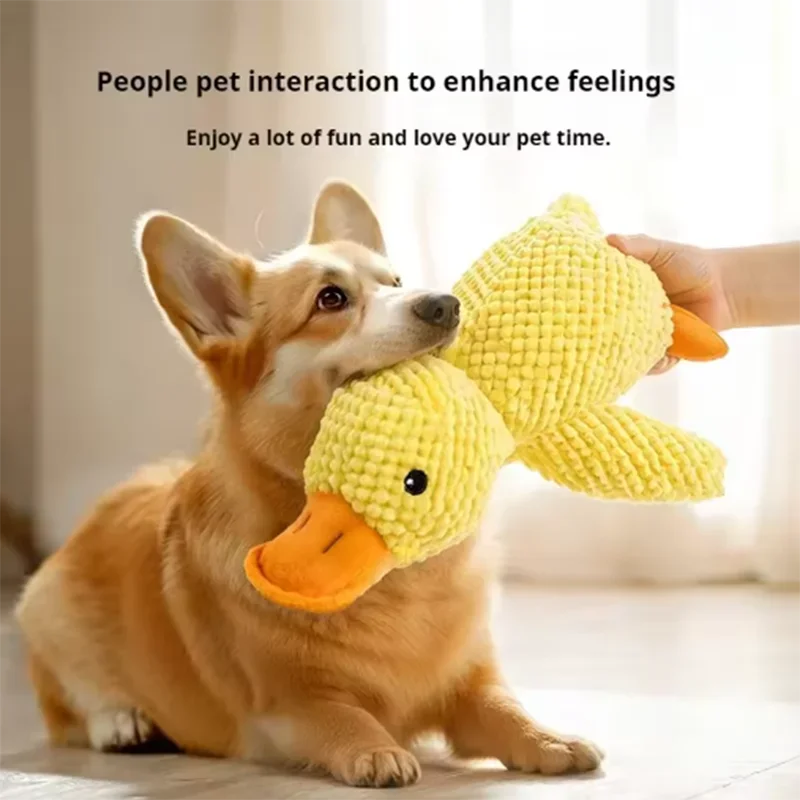 Interactive Duck Dog Toy